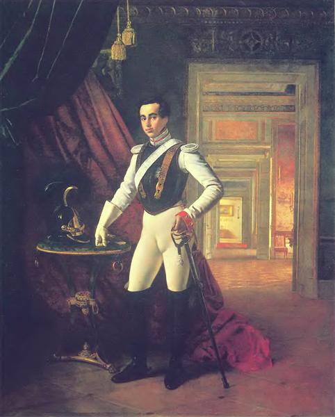 Portrait of Count Dmitri Nikolaevich Sheremetev, 1824 - Orest Kiprensky