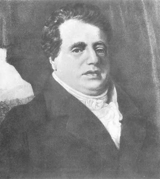 Portrait of E. Dumont, 1816 - Orest Kiprenski