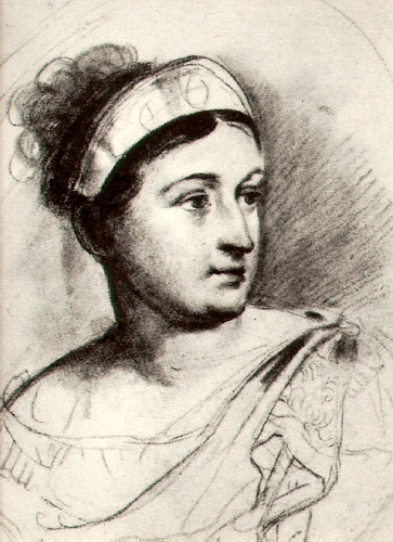 Портрет Семенова Екатерина Семеновна, 1815 - Орест Кипренский