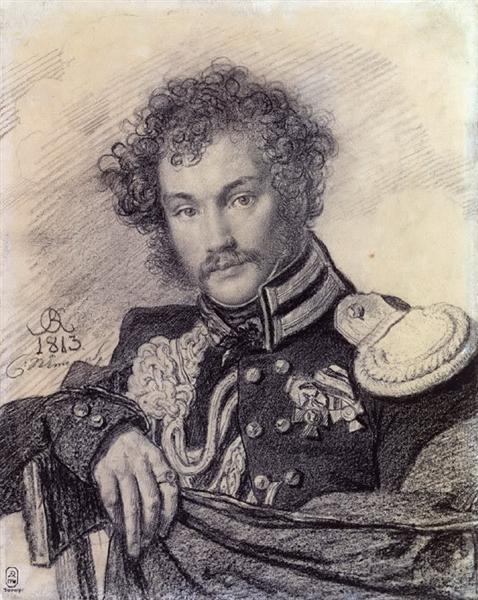 Portrait of M. Lansky, 1813 - Orest Kiprenski