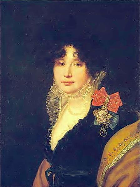 Portrait of the Princess A. Scherbatova, 1808 - Орест Кіпренський