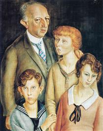 Family Portrait - Отто Дикс