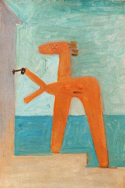 Bather opening a cabin, 1928 - Pablo Picasso