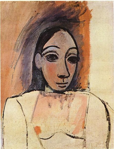 Bust of woman, 1907 - Pablo Picasso