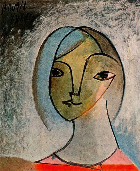 Погруддя  жінки, 1936 - Пабло Пікассо