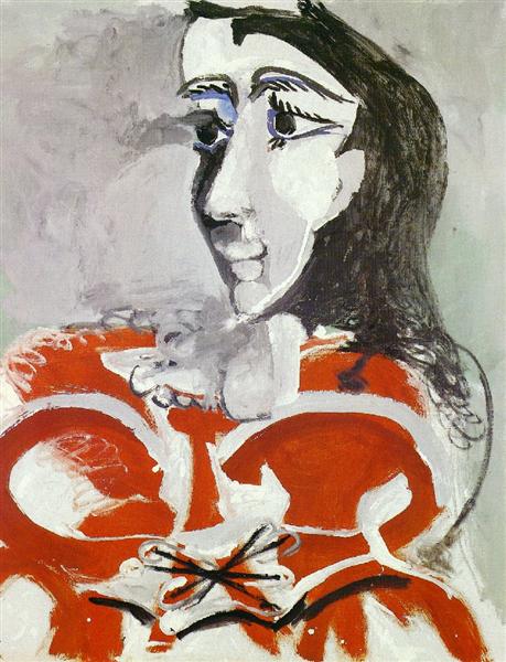 Bust of woman, 1965 - Пабло Пикассо