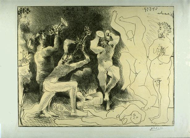 Танець фавнів, 1957 - Пабло Пікассо