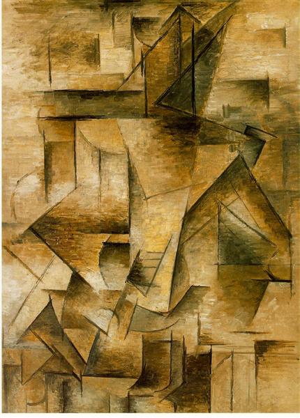 Guitar player, 1910 - Pablo Picasso