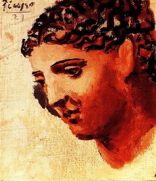 Голова жінки, 1923 - Пабло Пікассо
