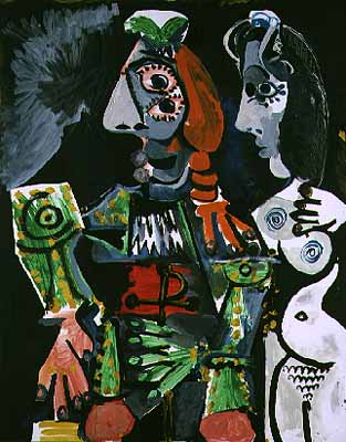 Matador and female nude, 1970 - Pablo Picasso