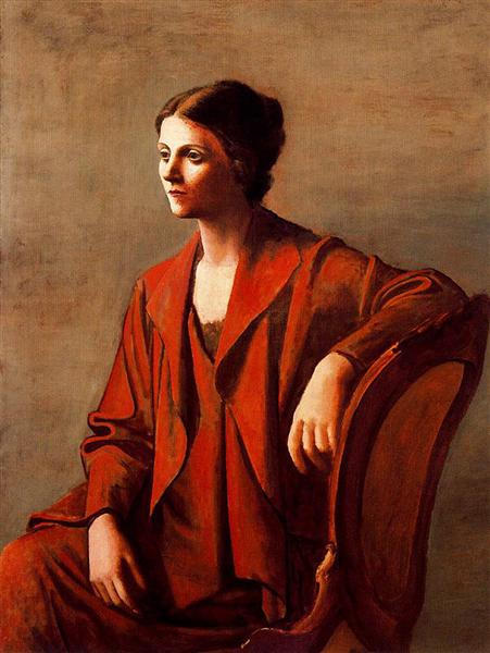 Olga, 1923 - 畢卡索