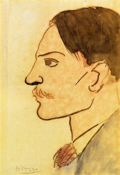 Портрет художника, 1903 - Пабло Пікассо