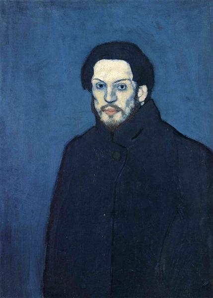 Autoportrait, 1901 - Pablo Picasso