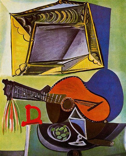 Pablo Picasso, Still life with guitar, 1942, Private Collection. 