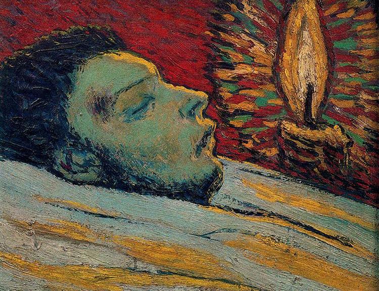The death of Casagemas, 1901 - Pablo Picasso