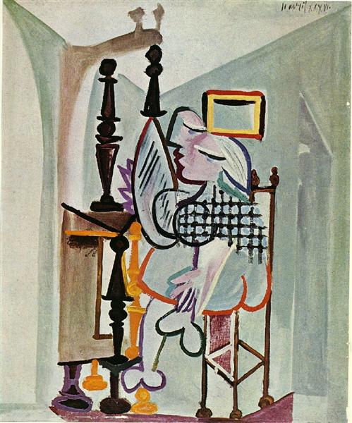 Woman by the dresser, 1936 - Pablo Picasso