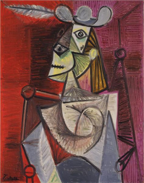 Woman in an Armchair, 1941 - Пабло Пікассо
