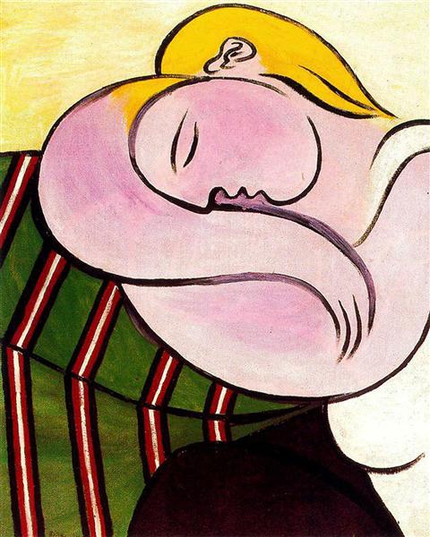 Woman with yellow hair, 1931 - Pablo Picasso