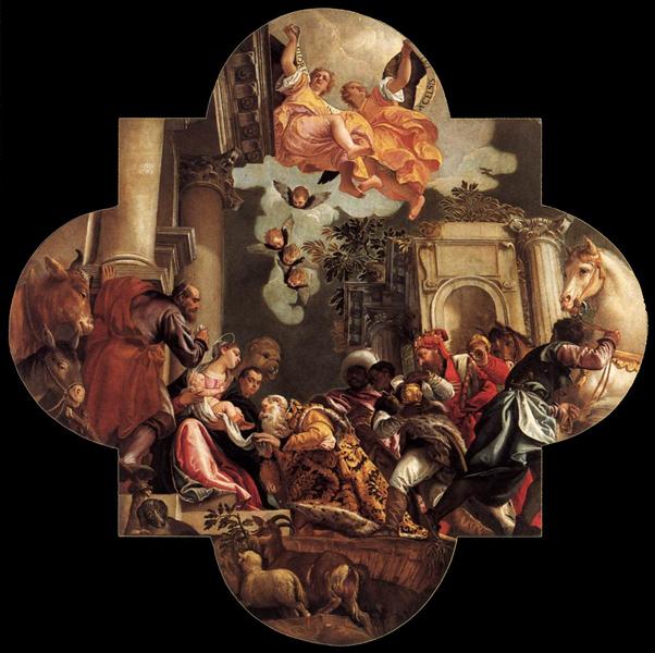 Adoration of the Magi, 1582 - Паоло Веронезе