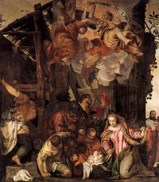 Adoration of the Shepherds, 1557 - Паоло Веронезе
