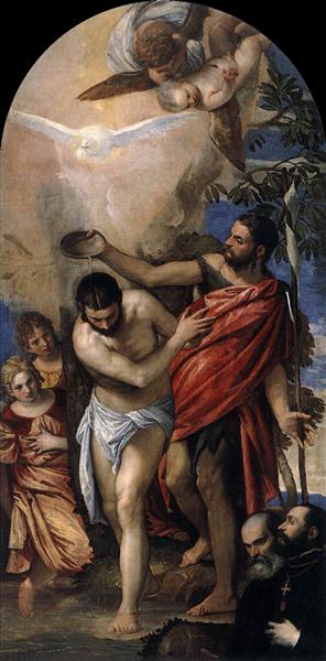 Baptism of Christ, c.1561 - Paolo Veronese