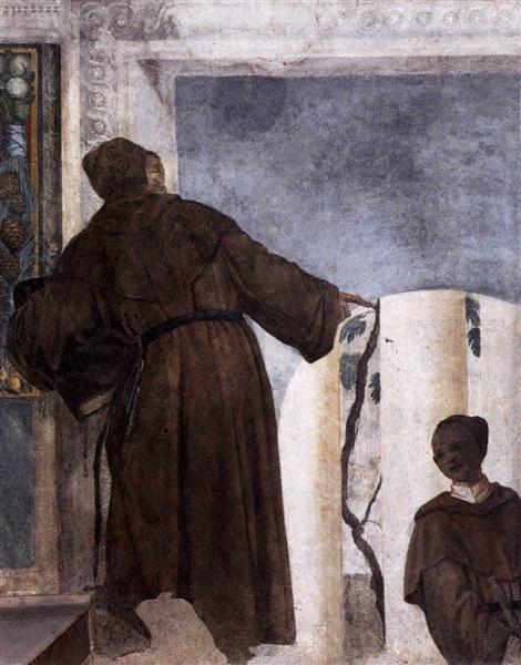 Monk with a Black Boy, 1558 - Паоло Веронезе