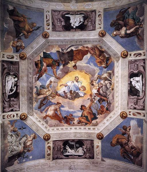Olympus Room, 1560 - 1561 - Paolo Veronese
