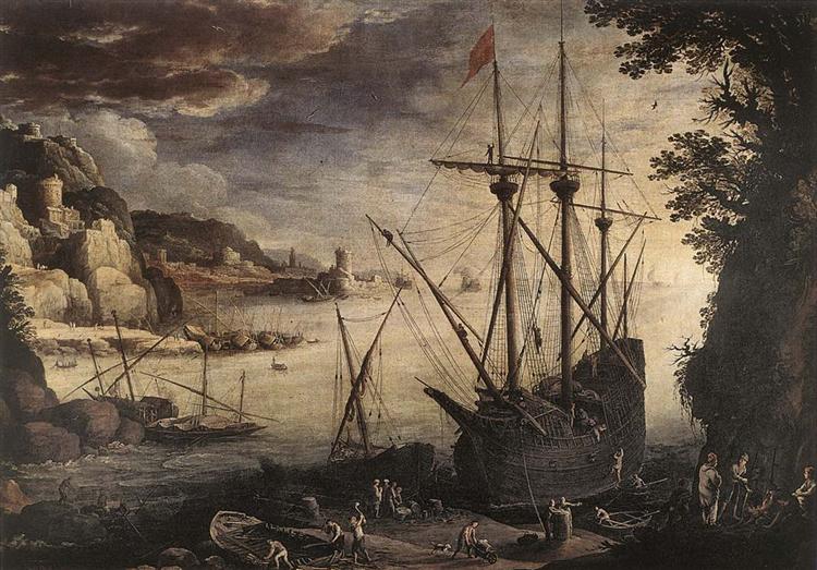 The Port, 1611 - Пауль Бриль