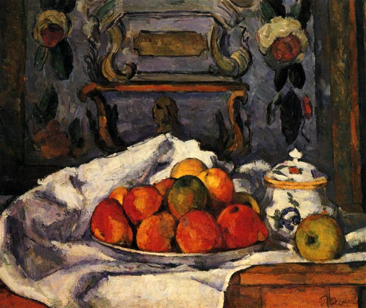Dish of Apples, 1879 - Paul Cezanne