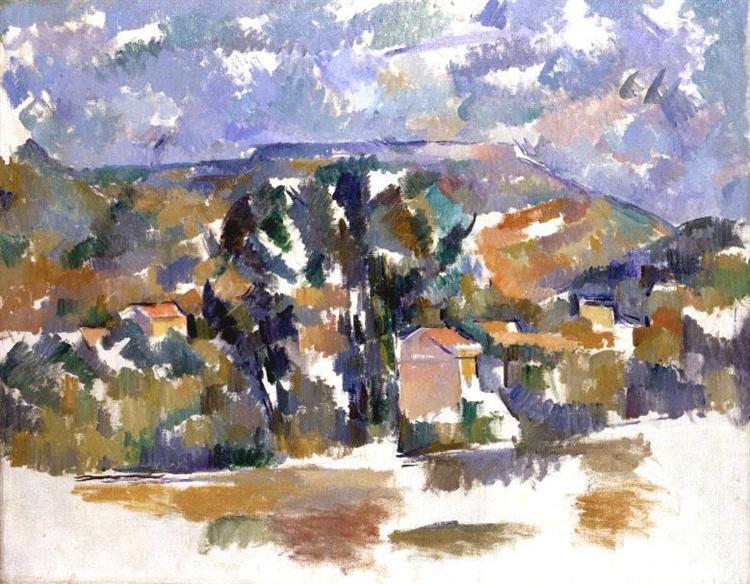 Mont Sainte-Victoire Seen from les Lauves, 1905 - Paul Cézanne