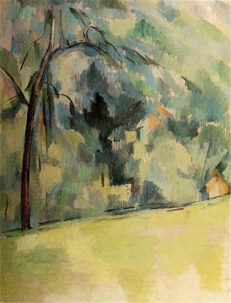 Morning in Provence, c.1906 - Поль Сезанн