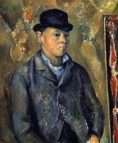 Portrait of the Artist's Son, c.1890 - Поль Сезанн
