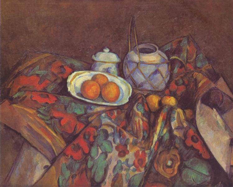 Still Life with Oranges, 1900 - 塞尚