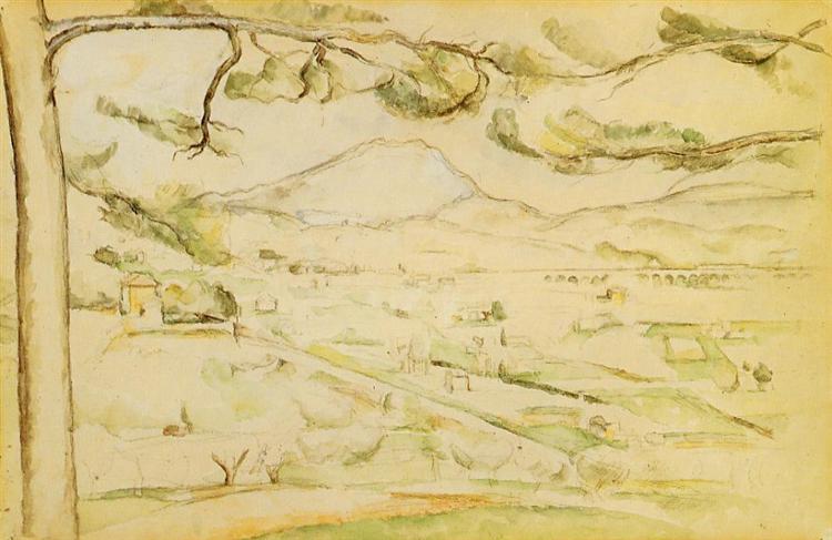 The Arc Valley, 1888 - Paul Cézanne