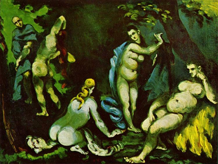 The Temptation of St. Anthony, c.1870 - Paul Cezanne