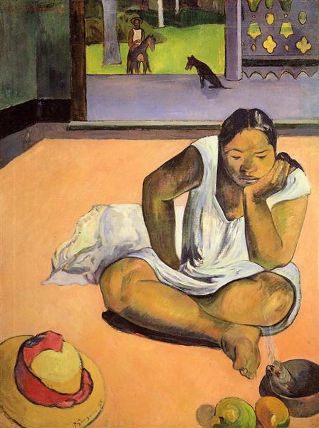 Brooding Woman, 1891 - Paul Gauguin