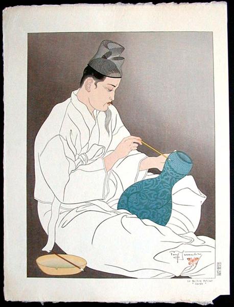 Le Maitre Potier. Coree, 1940 - Paul Jacoulet