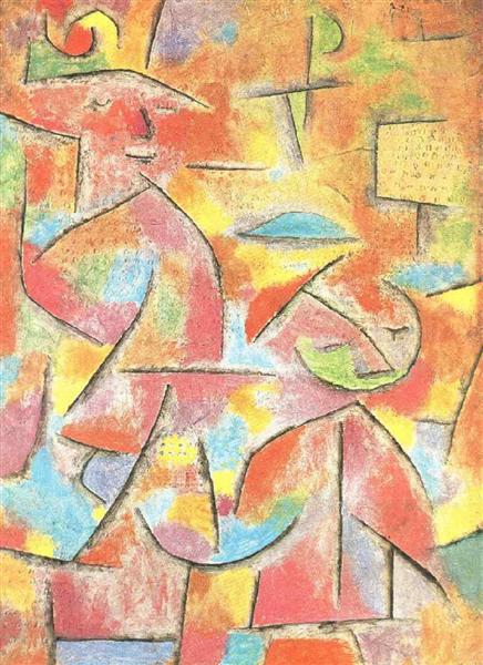 Child and aunt, 1940 - Paul Klee