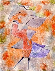 Diana in the Autumn Wind - Paul Klee