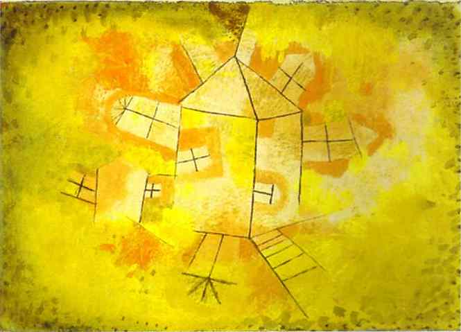 Casa giratoria, 1921 - Paul Klee