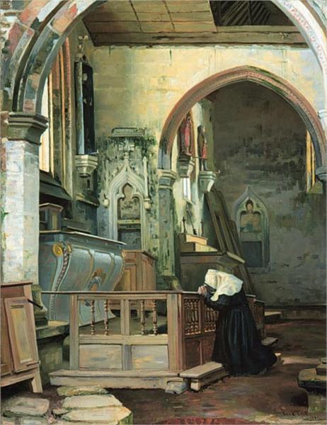 Devotion, 1881 - Paul Peel