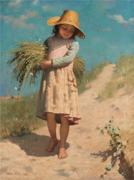 The Young Gleaner, 1888 - Paul Peel