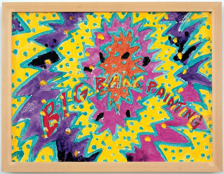 Big Bang Painting, 1988 - Paul Thek