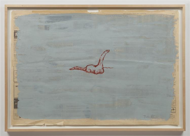 Untitled (Dinosaur), 1975 - Paul Thek