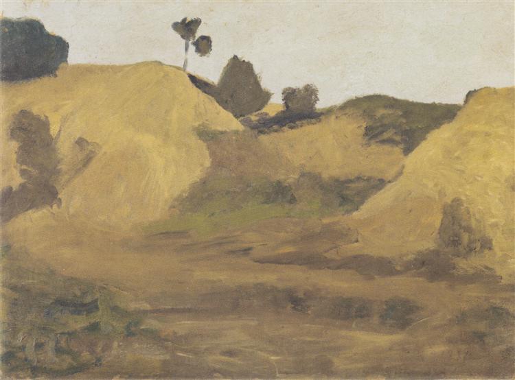 Sand pit at Weyersberg, 1899 - Paula Modersohn-Becker