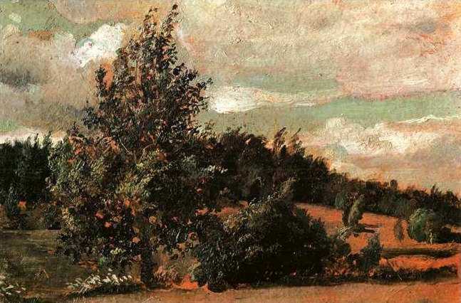 Пейзаж. Ветер, 1907 - Павел Филонов