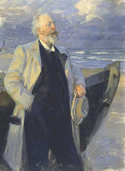 Holger Drachman, 1895 - Peder Severin Krøyer