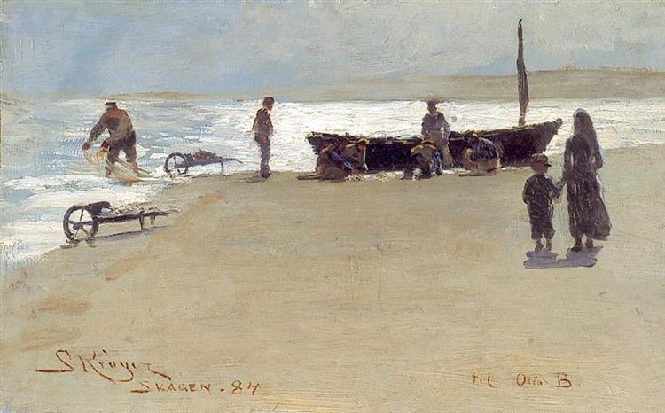 Skagen, 1884 - Peder Severin Krøyer
