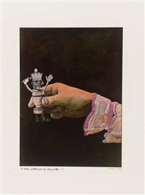 So Alice picked him up very gently - Peter Blake
