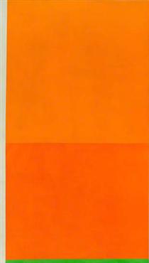 Bright Orange with Green - Peter Joseph